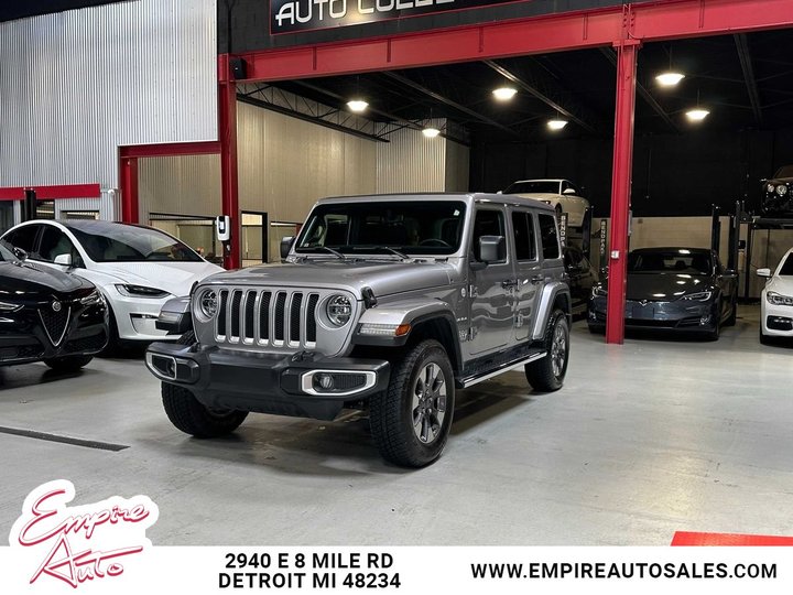 2019 JEEP WRANGLER UNLIMITED for sale in DETROIT