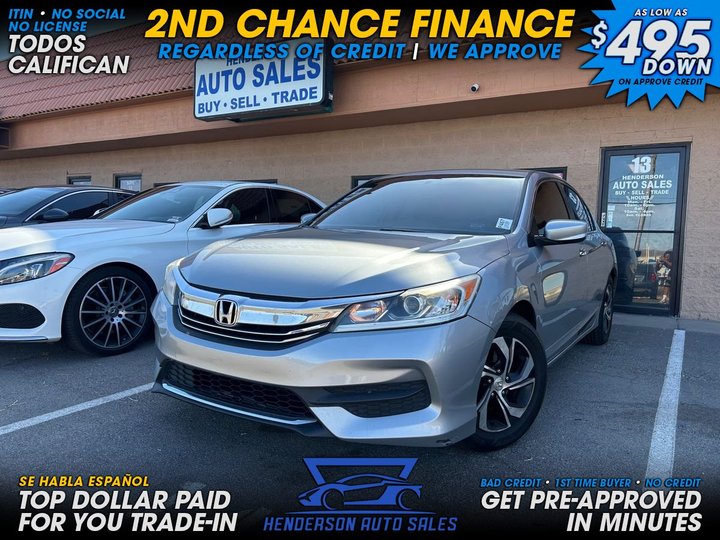 2017 HONDA ACCORD for sale in HENDERSON