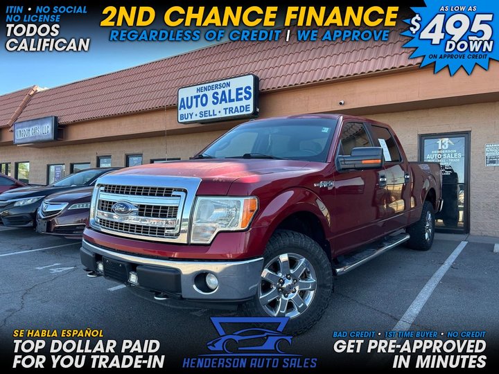 2014 FORD F150 SUPERCREW CAB for sale in HENDERSON
