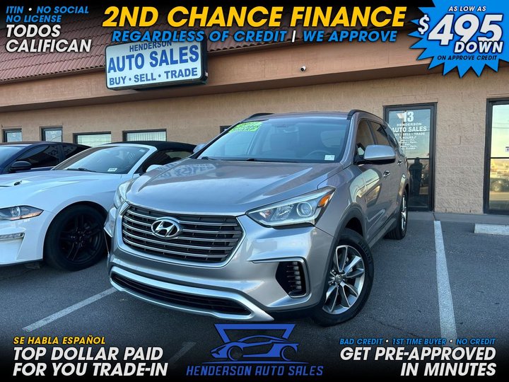 2017 HYUNDAI SANTA FE for sale in HENDERSON