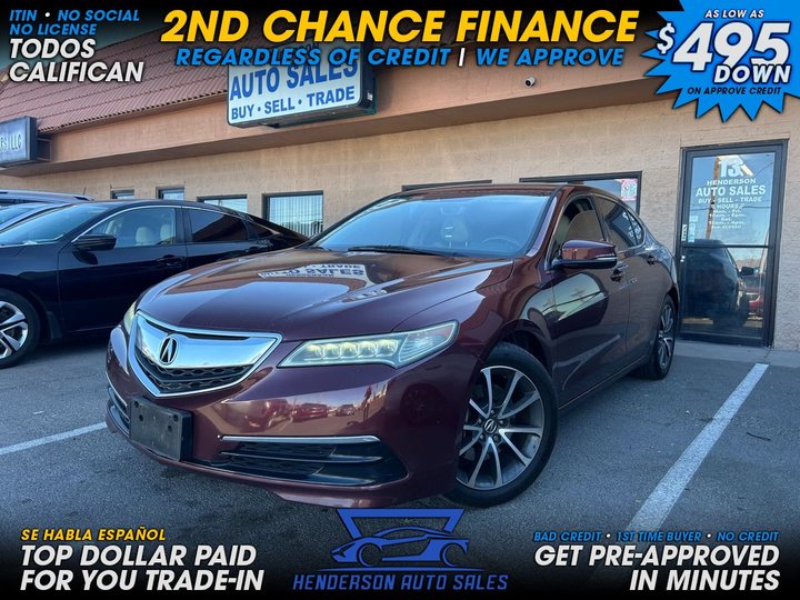 2016 ACURA TLX for sale in HENDERSON