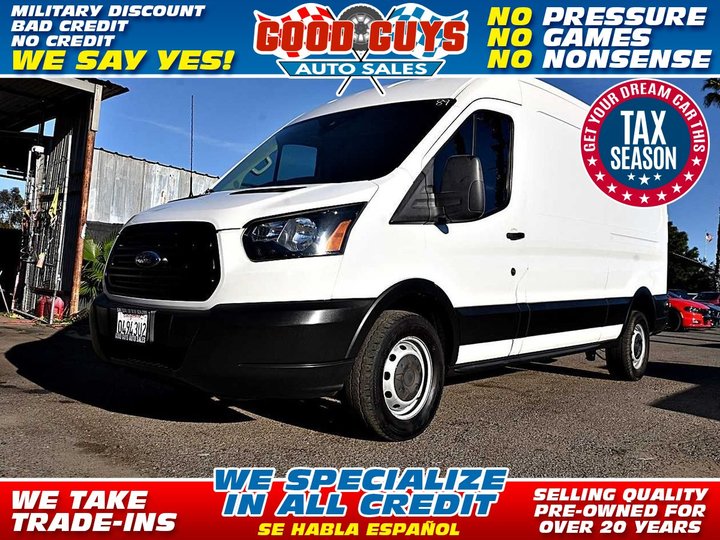 2019 FORD TRANSIT VAN for sale in SAN DIEGO