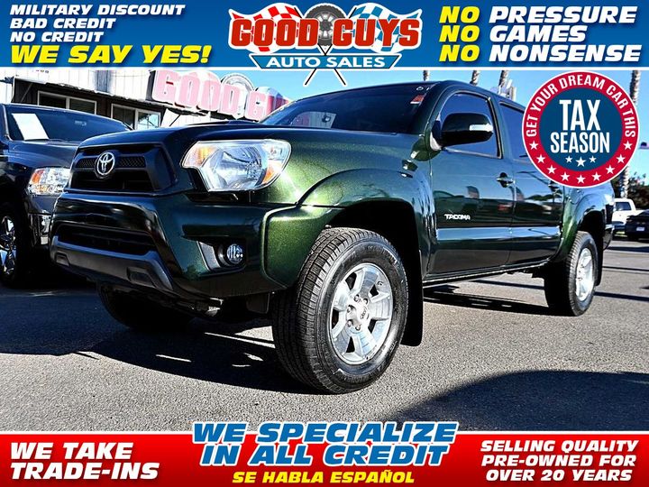 2012 TOYOTA TACOMA DOUBLE CAB for sale in SAN DIEGO