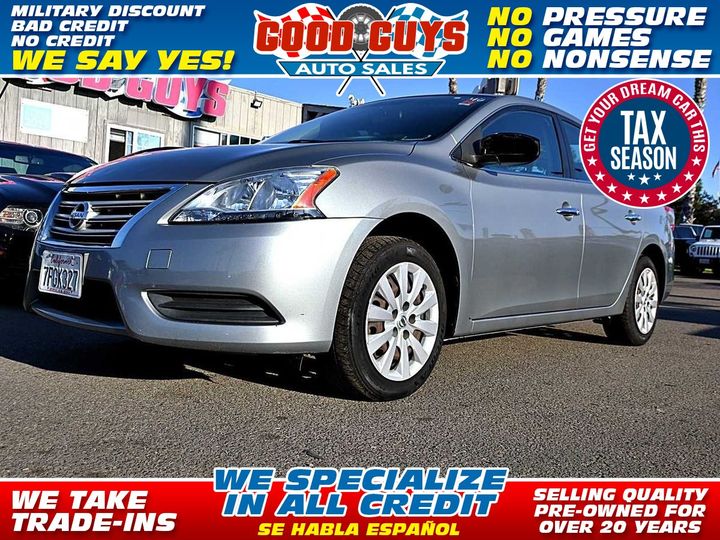 2014 NISSAN SENTRA for sale in SAN DIEGO