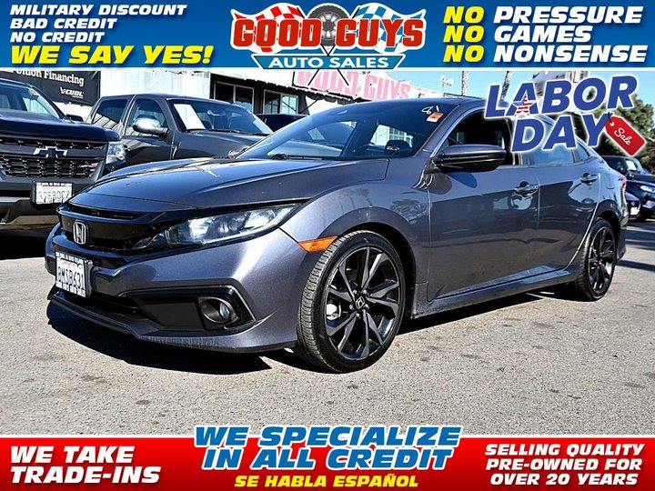 2019 HONDA CIVIC for sale in SAN DIEGO