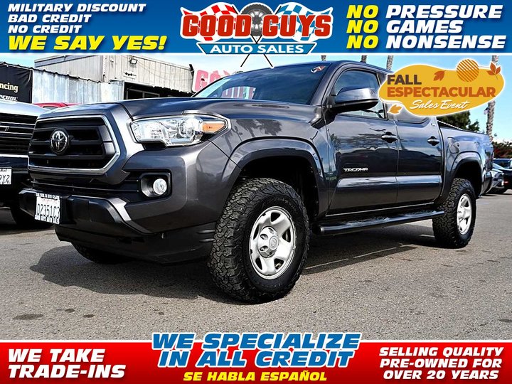 2021 TOYOTA TACOMA DOUBLE CAB for sale in SAN DIEGO