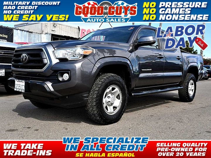 2021 TOYOTA TACOMA DOUBLE CAB for sale in SAN DIEGO
