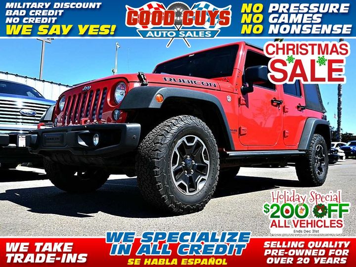 2016 Jeep Wrangler Unlimited Rubicon Hard Rock