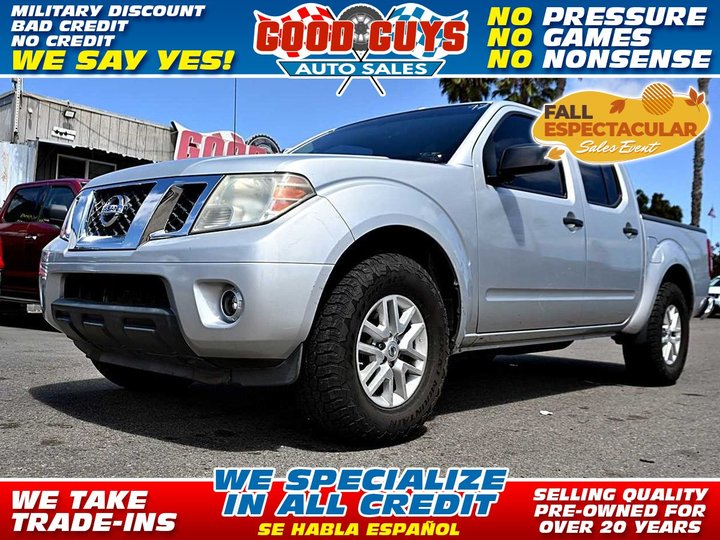 2016 NISSAN FRONTIER CREW CAB for sale in SAN DIEGO