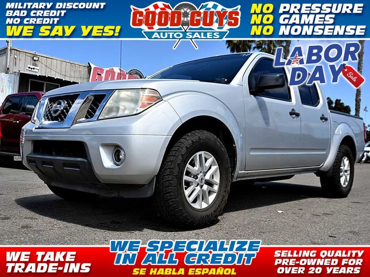 2016 NISSAN FRONTIER CREW CAB for sale in SAN DIEGO