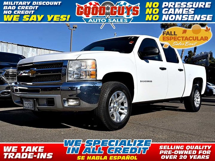 2013 CHEVROLET SILVERADO 1500 CREW CAB for sale in SAN DIEGO