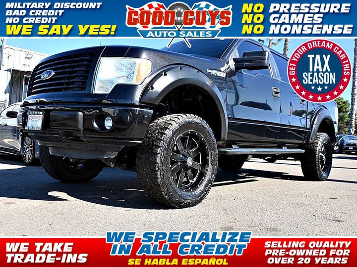 2014 FORD F150 SUPERCREW CAB for sale in SAN DIEGO