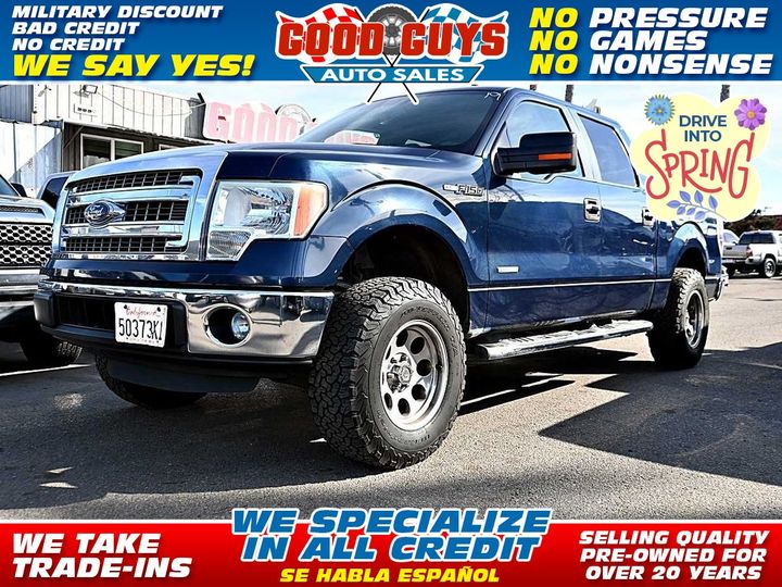 2014 FORD F150 SUPERCREW CAB for sale in SAN DIEGO