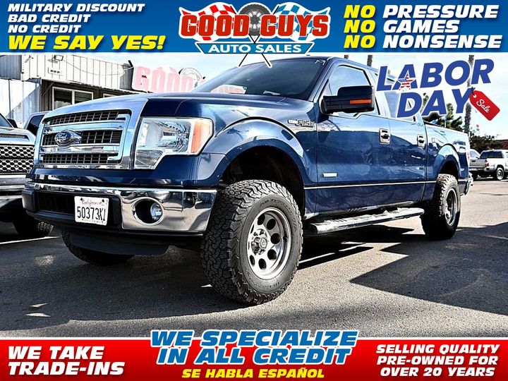 2014 FORD F150 SUPERCREW CAB for sale in SAN DIEGO