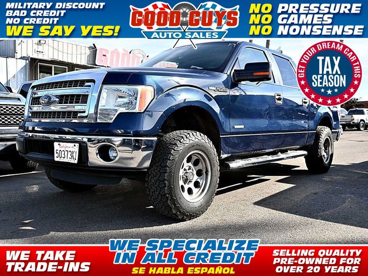 2014 FORD F150 SUPERCREW CAB for sale in SAN DIEGO