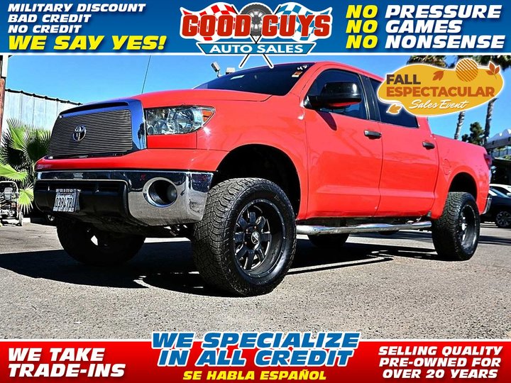 2011 TOYOTA TUNDRA CREWMAX for sale in SAN DIEGO