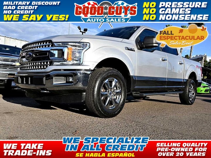 2019 FORD F150 SUPERCREW CAB for sale in SAN DIEGO