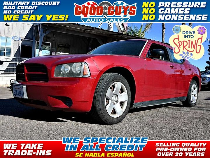 2007 DODGE CHARGER for sale in SAN DIEGO