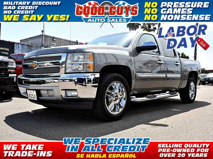 2013 CHEVROLET SILVERADO 1500 CREW CAB for sale in SAN DIEGO