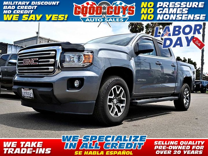 2018 GMC CANYON CREW CAB for sale in SAN DIEGO