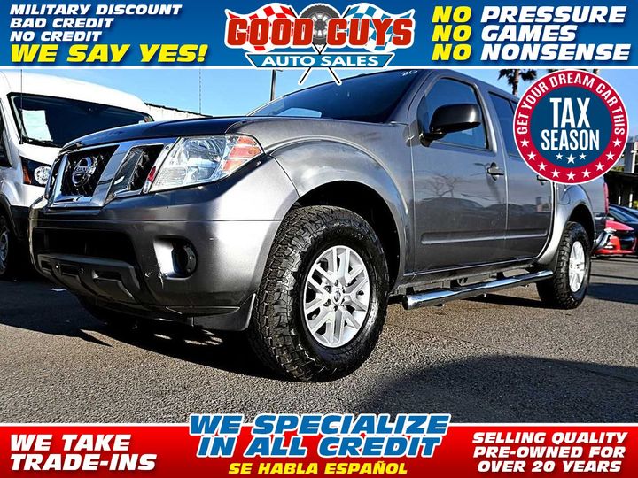 2016 NISSAN FRONTIER CREW CAB for sale in SAN DIEGO