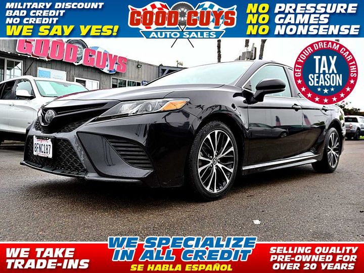 2018 TOYOTA CAMRY for sale in SAN DIEGO