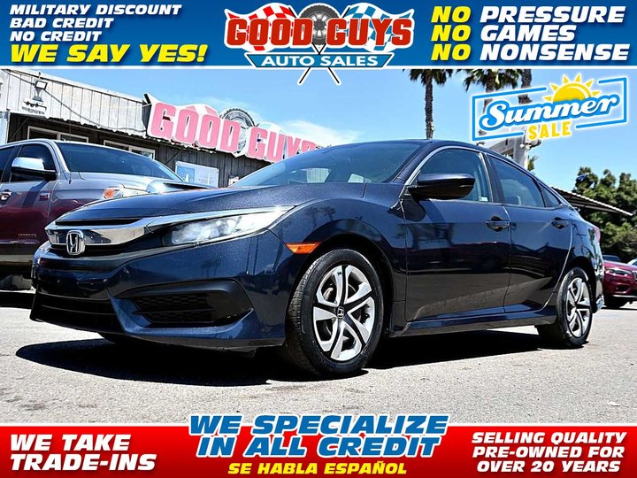 2018 HONDA CIVIC for sale in SAN DIEGO