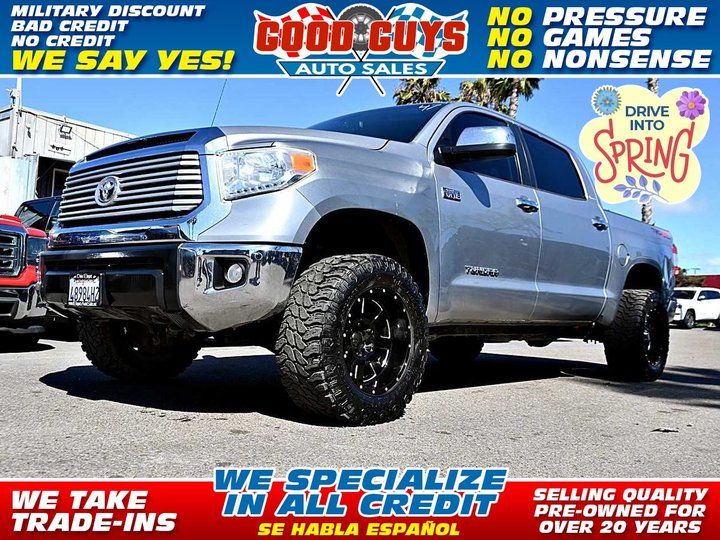 2015 TOYOTA TUNDRA CREWMAX for sale in SAN DIEGO