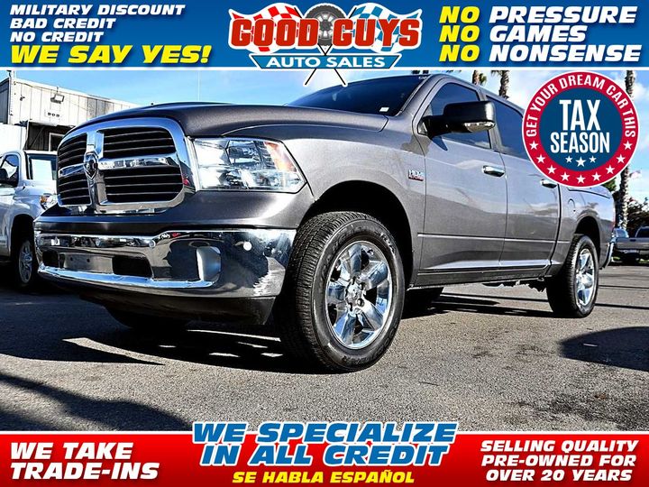 2016 RAM 1500 CREW CAB for sale in SAN DIEGO