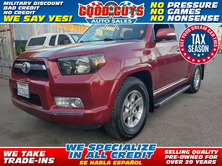 2013 TOYOTA 4RUNNER for sale in SAN DIEGO