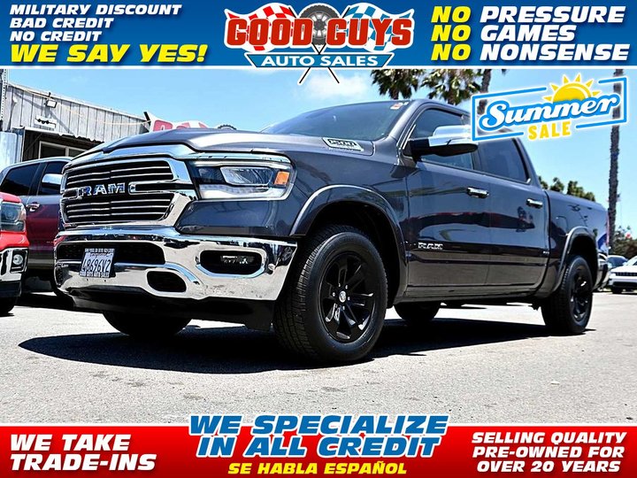 2019 RAM 1500 CREW CAB for sale in SAN DIEGO