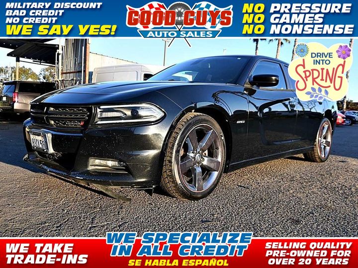 2017 DODGE CHARGER for sale in SAN DIEGO