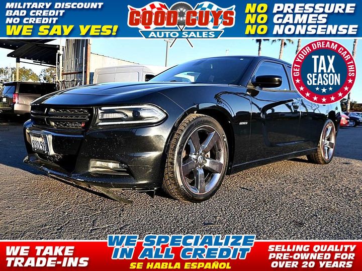 2017 DODGE CHARGER for sale in SAN DIEGO