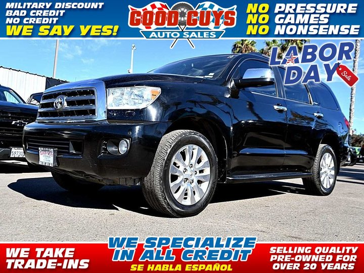 2013 TOYOTA SEQUOIA for sale in SAN DIEGO