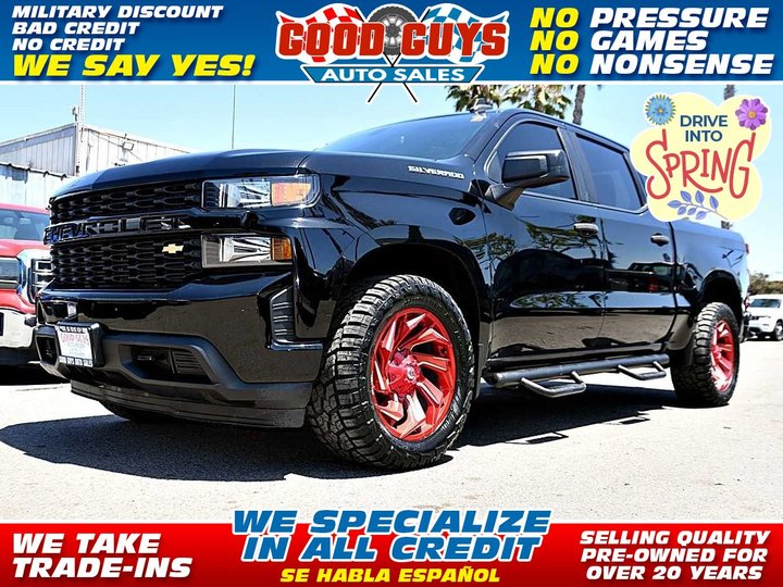 2020 CHEVROLET SILVERADO 1500 CREW CAB for sale in SAN DIEGO