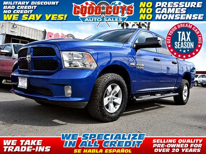 2017 RAM 1500 CREW CAB for sale in SAN DIEGO