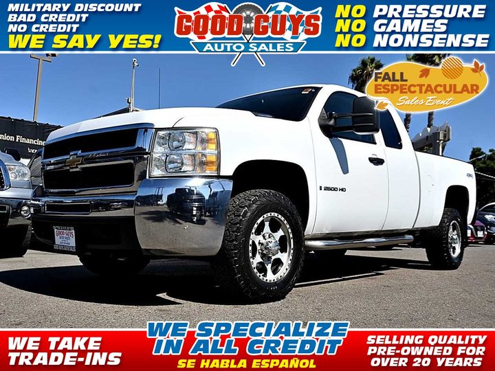 2007 CHEVROLET SILVERADO 2500 HD EXTENDED CAB for sale in SAN DIEGO