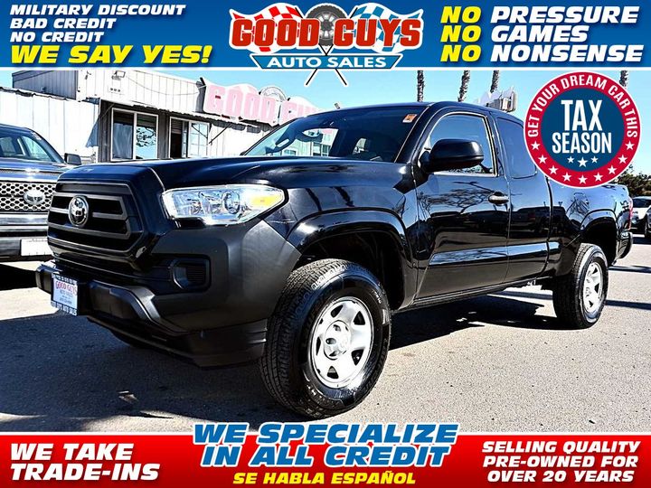 2021 TOYOTA TACOMA ACCESS CAB for sale in SAN DIEGO