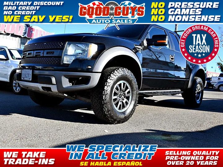 2010 FORD F150 SUPER CAB for sale in SAN DIEGO