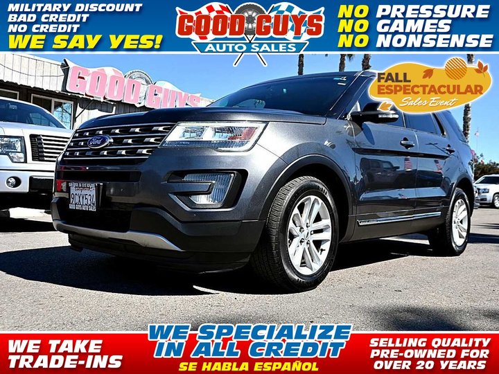 2017 FORD EXPLORER for sale in SAN DIEGO