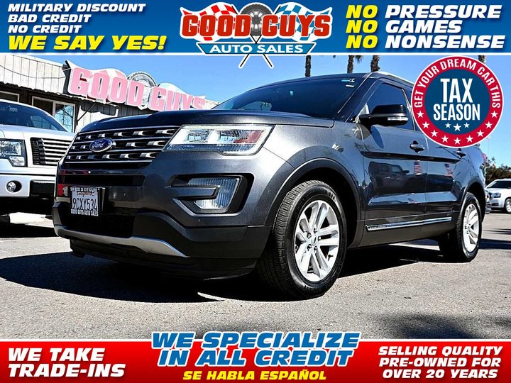 2017 FORD EXPLORER for sale in SAN DIEGO