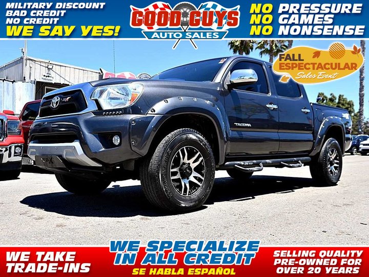 2014 TOYOTA TACOMA DOUBLE CAB for sale in SAN DIEGO