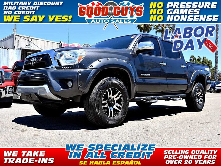 2014 TOYOTA TACOMA DOUBLE CAB for sale in SAN DIEGO
