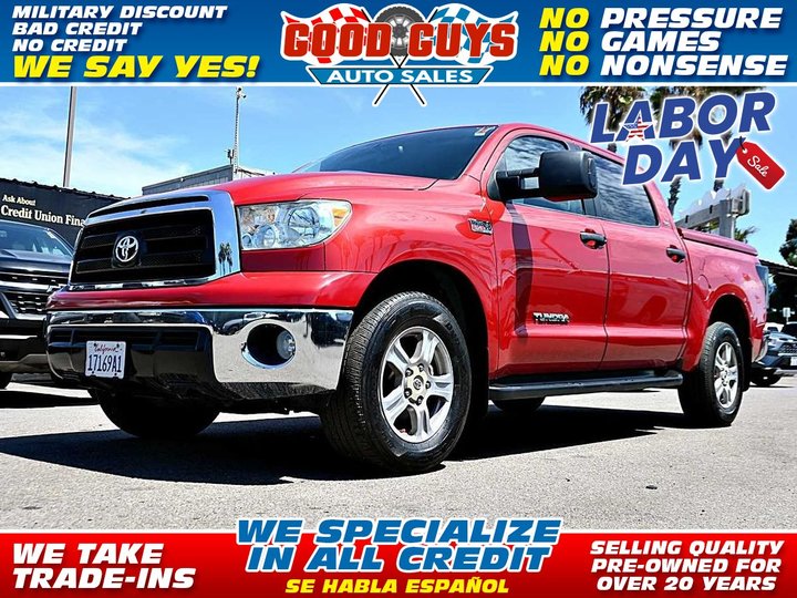 2011 TOYOTA TUNDRA CREWMAX for sale in SAN DIEGO