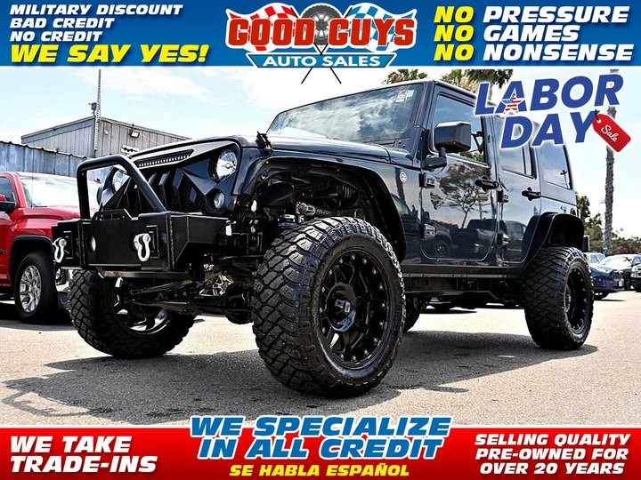 2016 JEEP WRANGLER for sale in SAN DIEGO
