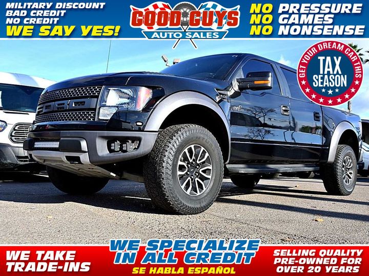 2012 FORD F150 SUPERCREW CAB for sale in SAN DIEGO