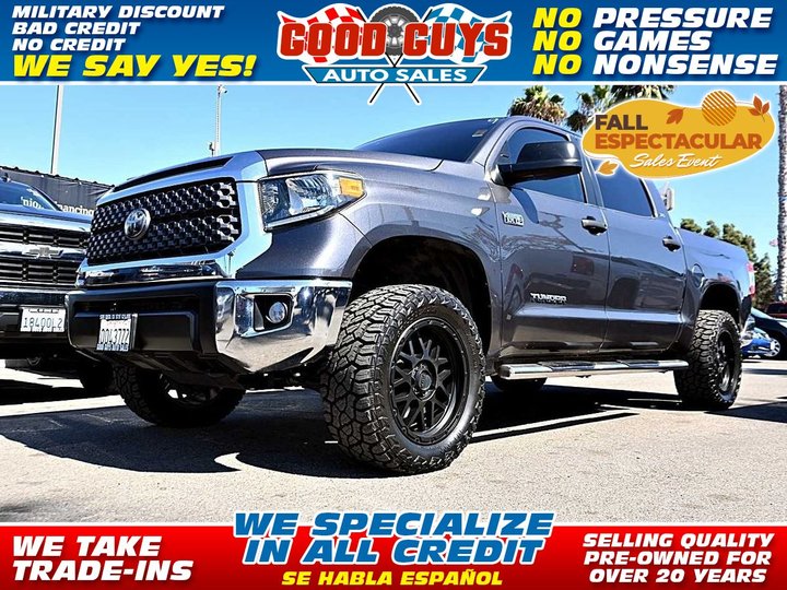 2020 TOYOTA TUNDRA CREWMAX for sale in SAN DIEGO
