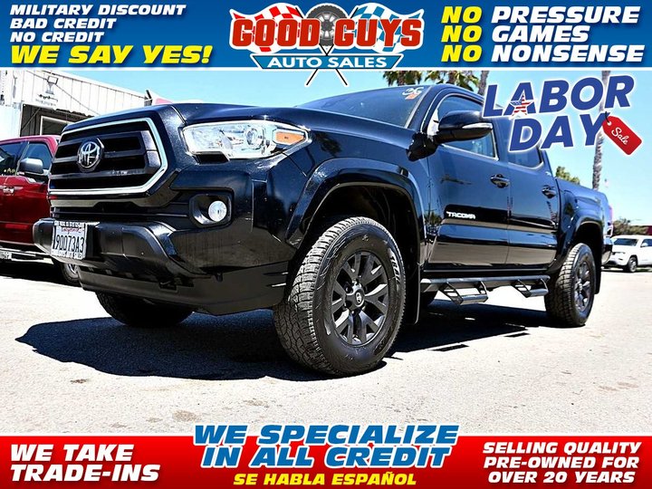 2020 TOYOTA TACOMA DOUBLE CAB for sale in SAN DIEGO