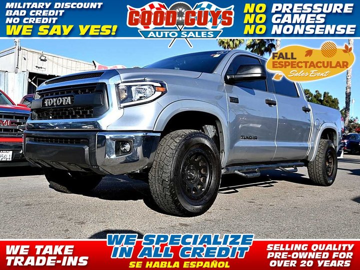 2017 TOYOTA TUNDRA CREWMAX for sale in SAN DIEGO