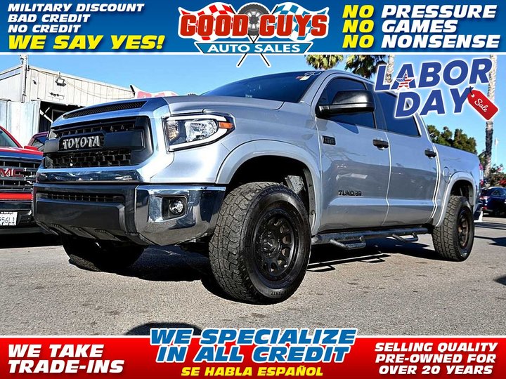 2017 TOYOTA TUNDRA CREWMAX for sale in SAN DIEGO